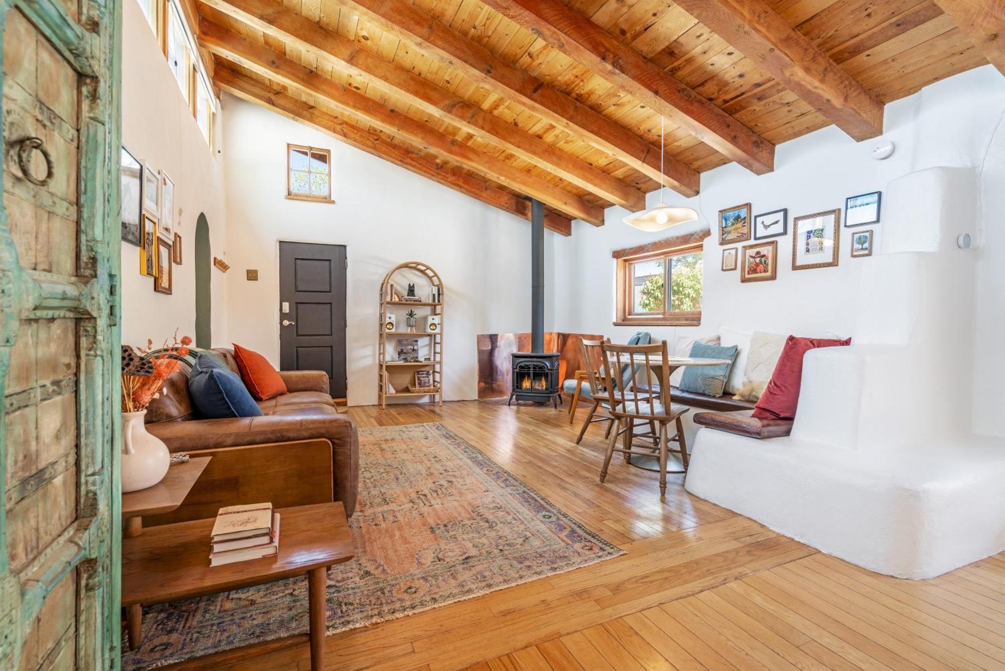 Heart Of Santa Fe - Adorable Hideaway - King And Queen - Walk To Everything - Fireplace - Ac Ngoại thất bức ảnh